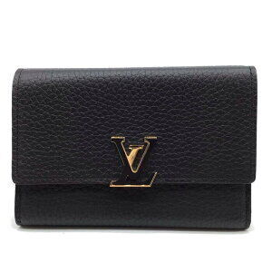Louis Vuitton Portefeuille Wallet Capucines Compact Taurillon Leather